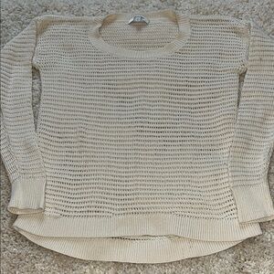 MADEWELL Cream Knit Women's Sweater